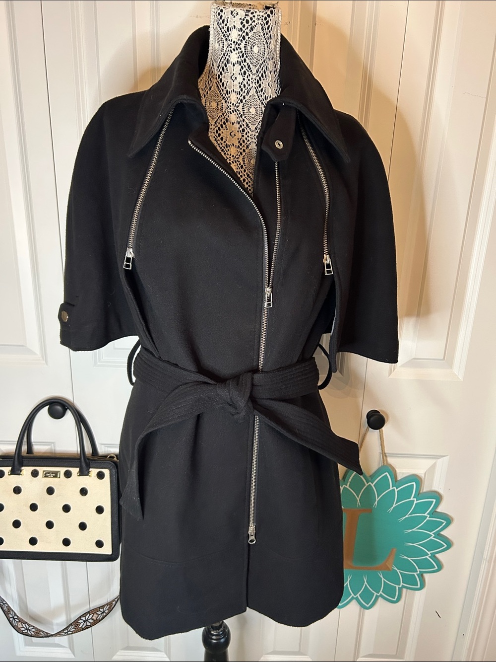 Stunning Bianca Nygard Cape Coat.